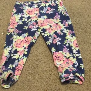 Floral leggings
